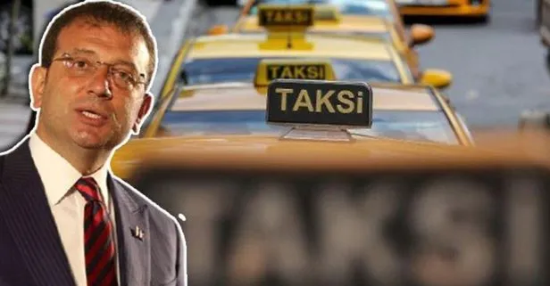 İBB Başkanı Ekrem İmamoğlu 8 maddelik yeni taksi sistemini açıkladı taksicilerden tepki gecikmedi