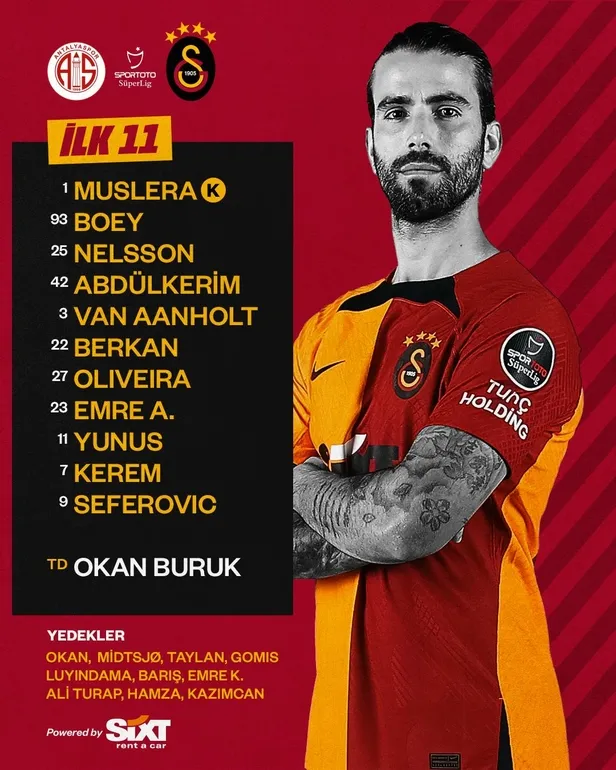 Gomis'ten hayat öpücüğü! Aslan'dan 3 puanlı başlangıç ( Antalyaspor 0-1 Galatasaray | MAÇ SONUCU ÖZET)-7