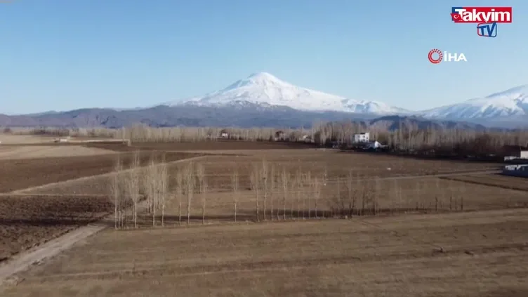 Ağrı Dağı'ndan kartpostallık görüntü | VİDEO