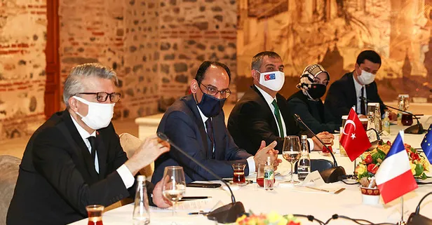 Cumhurbaşkanlığı Sözcüsü İbrahim Kalın AB liderlerinin dış politika başdanışmanları ile İstanbul'da görüştü
