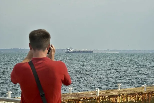 Tahıl koridorunda ilk rota belli oldu: Razoni gemisi Odessa Limanı'ndan hareket etti... NATO'dan teşekkür-8