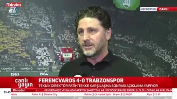 Trabzonspor'da Fatih Tekke istifa etti