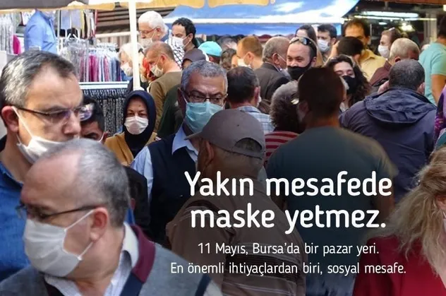 Son dakika: Sağlık Bakanı Fahrettin Koca'dan Kovid-19 uyarısı: Yakın mesafede maske yetmez