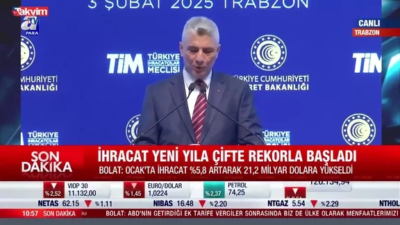 Ocak ayı ihracatında çifte rekor!