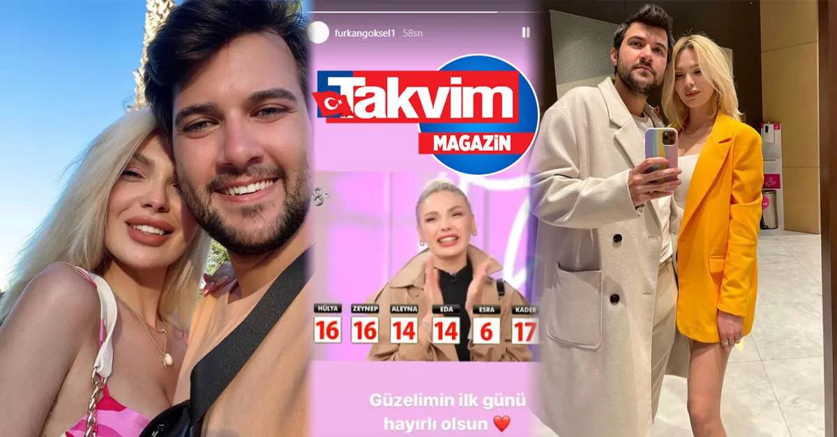 Arka Sokaklar’ın Metin’i Furkan Göksel’in sevgilisi Doya Doya Moda’dan çıktı! ’Güzelimin ilk günü hayırlı olsun’ Meğer 1 yıldır birliktelermiş!