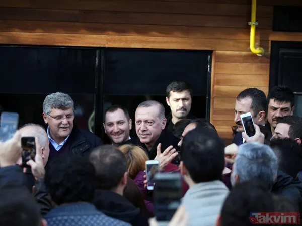 Başkan Erdoğan, tarihi Çınaraltı Çay Bahçesi'nde vatandaşlarla sohbet etti - 11