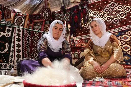 3 bin 500 liradan satılıyor! Şırnak’taki el dokuması kilimleri iki kişi 45 günde tamamlıyor