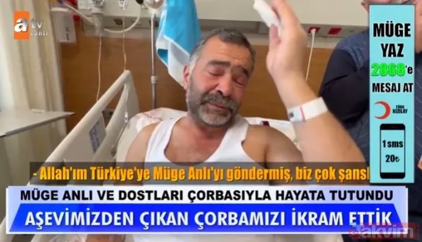 Müge Anlı çorbasını hayal ederek hayata tutunmuştu! Depremden 7 gün sonra çıkan Necati Karagön ATV canlı yayınında: "İdrarımı içtim..." - 11