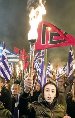 Avrupalı ırkçı gruplar Yunanistan'a desteğe gitti!