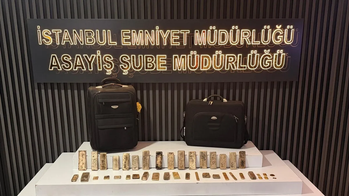 Fatih’te kuyumcu deposundan 170 milyon liralık vurgun: 51 kilo altınla yakalanan 2 şüpheli tutuklandı