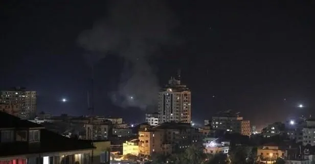 Son dakika: İsrail'den Gazze'ye hava saldırısı