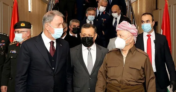 Milli Savunma Bakanı Hulusi Akar'dan peş peşe kritik temaslar! Flaş terörle mücadele vurgusu