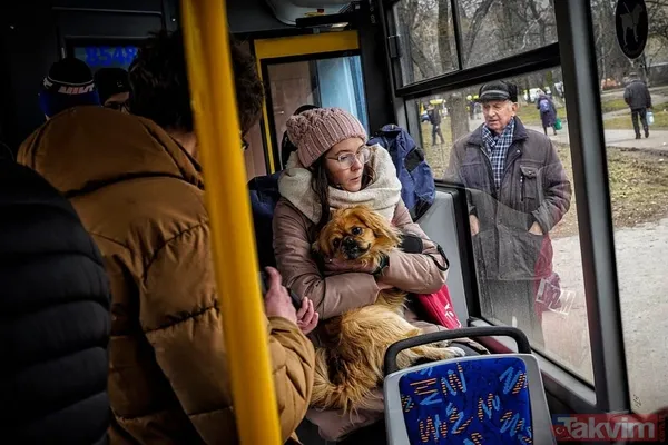 Rusya Ukrayna savaşında 13. gün! Savaştan çarpıcı kareler - 8