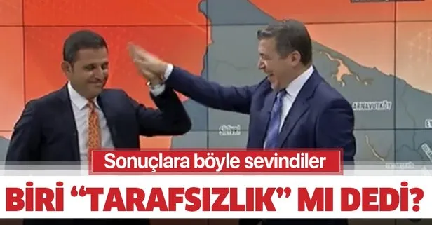 Fatih Portakal ve İsmail Küçükkaya FOX TV canlı yayınında tarafsız olmadığını bir kez daha gösterdi!