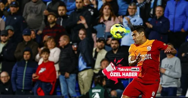 Radamel Falcao bir tek Galatasaray’da kafa golü atamadı!