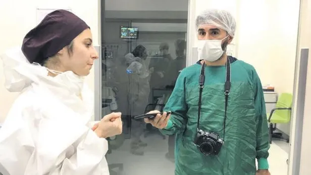 Sağlık çalışanları salgının minik mağdurlarına annelik yapıyor!-4