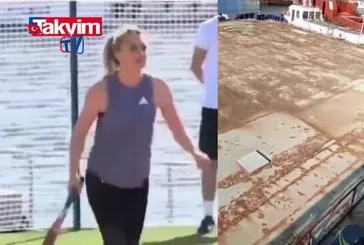 İşte PR belediyeciliğinin kanıtı! Ekrem İmamoğlu ve Dilek İmamoğlu'nun tenis oynadığı kort çürümek üzere..