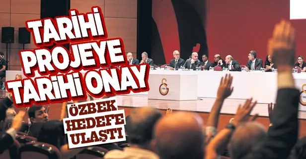 Tarihi projeye tarihi onay