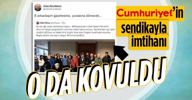 Cumhuriyet Gazetesi’nde kıyım sürüyor! Genel Yayın Yönetmeni Aykut Küçükkaya görevden alındı