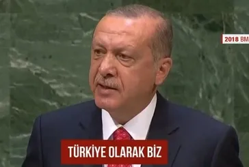 Başkan Erdoğan BM'den dünyaya seslenecek!