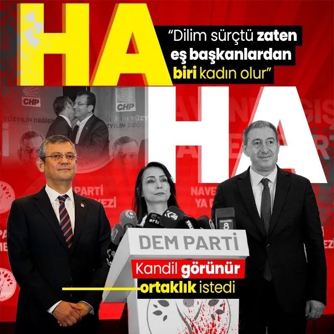HDP/DEMli Tülay Hatimoğullarından Özgür Özel için eş başkan savunması! CHP ile ortaklık mesajı: Herkesin gözü önünde olmalı