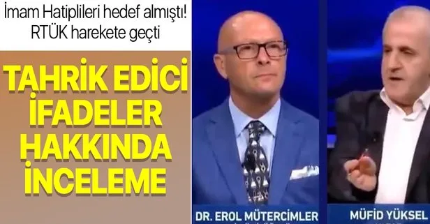 RTÜK'ten 'Erol Mütercimler' açıklaması