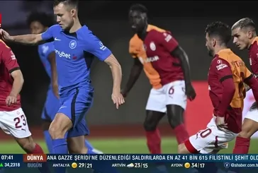 Galatasaray’a Letonya’da soğuk duş!