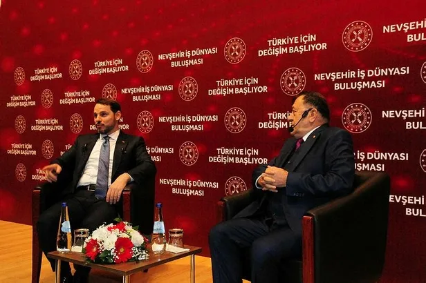 Bakan Albayrak Nevşehir'de iş dünyası ile buluştu: Türkiye'nin potansiyeline inananlar ve güvenenler kazandı-1