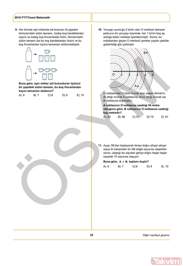 2019 YKS TYT soruları yayınlandı! İşte YKS TYT soruları ve cevap anahtarı... - 27