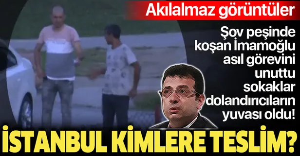 Şov peşinde koşan İmamoğlu asıl görevini unuttu! İstanbul değnekçilerin işgali altında