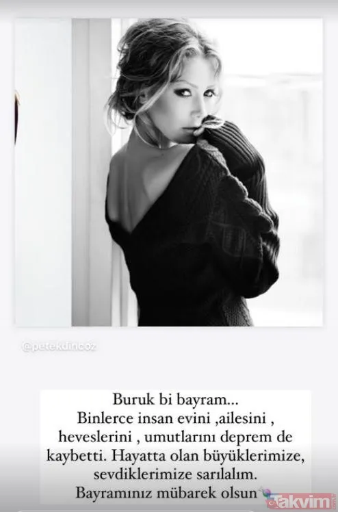 Bu bayram coşku da var hüzün de! Demet Özdemir'den Hakan Ural'a Demet Akalın'dan Ebru Gündeş'e ünlülerin bayram mesajları - 2