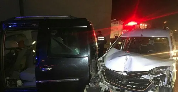 Zeytinburnu’nda trafik kazası : 5 yaralı