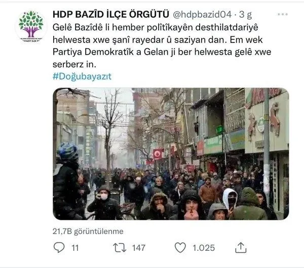 Sokakları karıştırmak isteyen PKK'nın siyasi uzantısı HDP'den Ağrı'da "Kobani modeli" denemesi-2