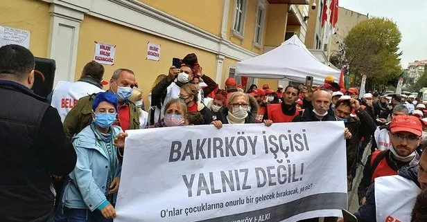 CHP’li Bakırköy Belediyesi’nde toplu iş sözleşmesi krizi! İşçiler grevlerinin 14. gününde