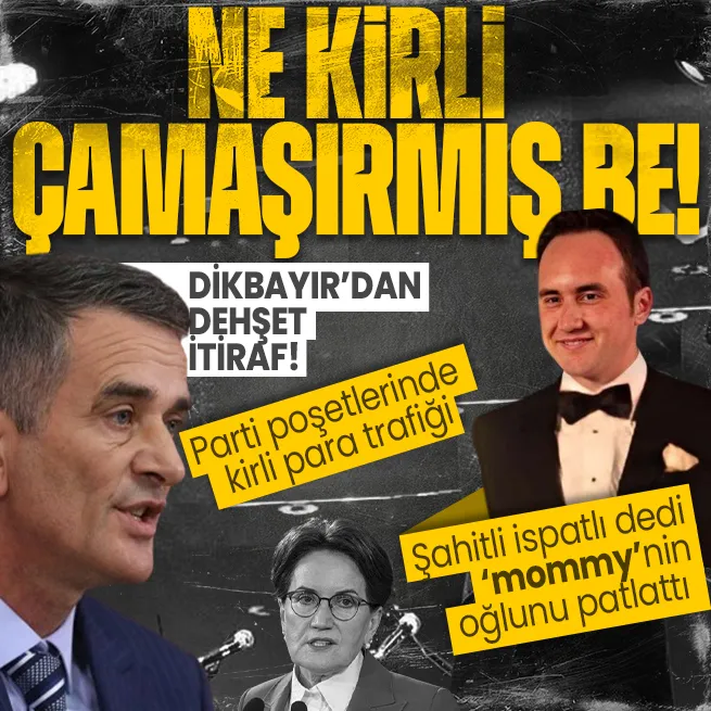 İYİ Partide kirli çamaşırlar ortaya saçıldı! Ümit Dikbayırdan Fatih Akşener itirafı: İYİ Parti poşetlerinde 7-8 torba para dağıttı