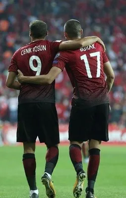 Milli maçtan en özel kareler!