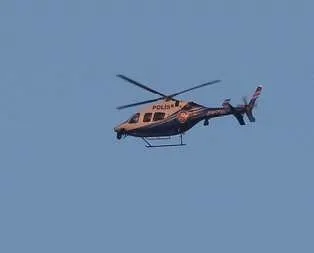 Polis helikopterine roketli saldırı