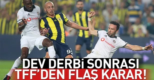 Fenerbahçe ve Beşiktaş, PFDK’ya sevk edildi