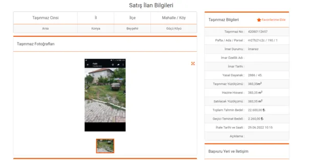 40-50-60 bin TL’ye Ankara, Sivas, İzmir, Aydın'da satılık kelepir arsa ilanları! Milli Emlak, hazine arazilerinin satışı...-5