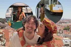 Lizbon sokaklarında aşk başkadır! Ebru Şahin ve Cedi Osman'ın Portekiz kaçamağı