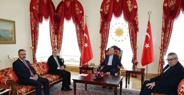 Başkan Erdoğan Uluslararası Olimpiyat Komitesi Başkanı Thomas Bach’ı kabul etti