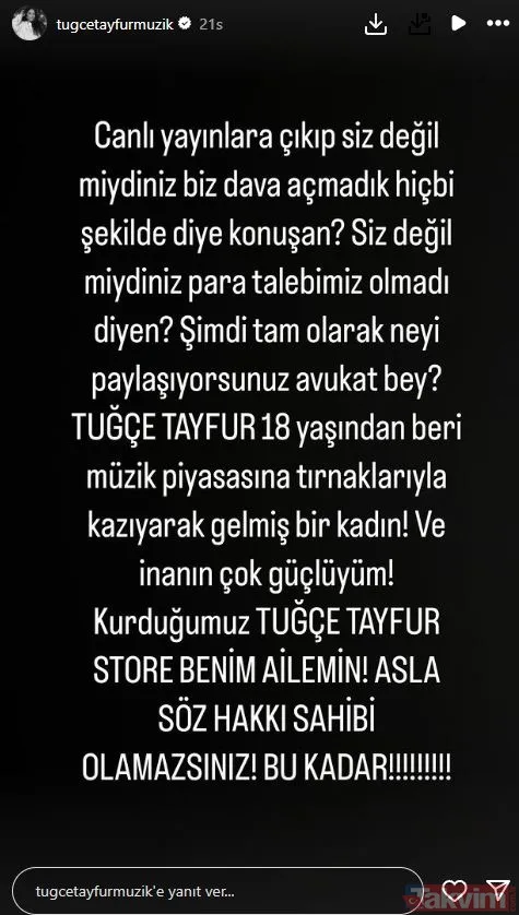 Necla Nazır da dahil olmuştu! Ferdi Tayfur ve Tuğçe Tayfur’un baba-kız tartışmasında yeni gelişme! - 9