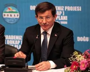 Davutoğlu’ndan Karadenizlilere büyük müjde