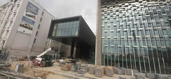 Son dakika: İstanbul Taksim'de yapımı süren Atatürk Kültür Merkezi'nin yeni hali göründü-5