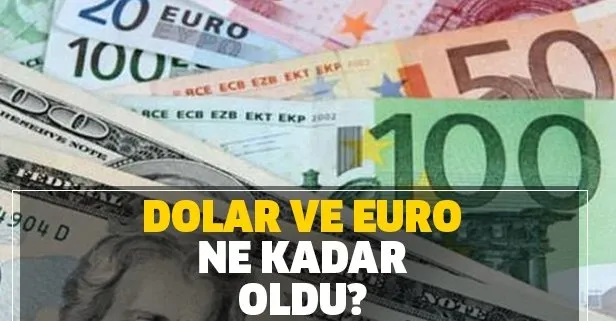 Dolar ve euro hafta sonu ne kadar oldu?