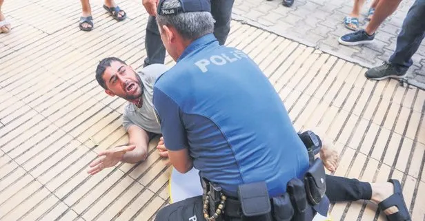 Antalya’da kriz anları! Yıkım kararı olan binanın tahliyesinde ortalık karıştı: 6 gözaltı