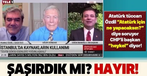 CHP’nin hizmet vizyonu heykelden öteye gitmiyor! Ekrem İmamoğlu: Atatürk’ün vasiyeti üzerine Fatih Sultan Mehmet heykeli yapacağız