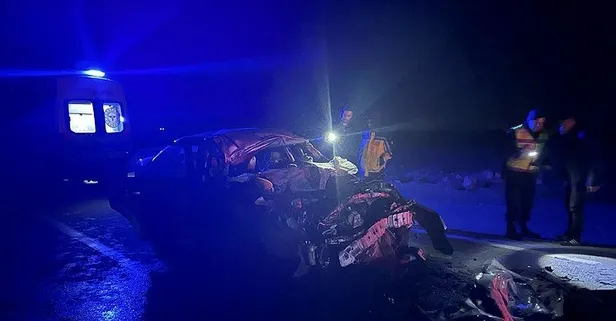 Aksaray'da yürek yakan kaza! 1’i bebek 3 ölü