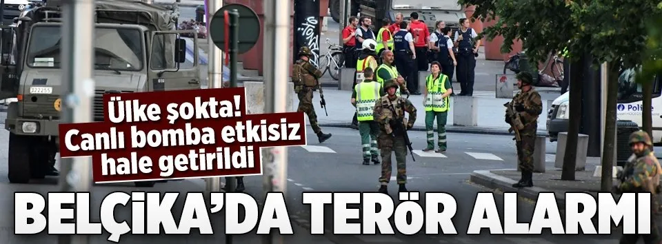 Belçika’da terör alarmı