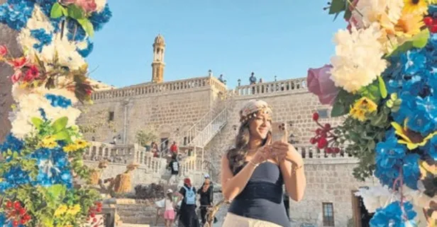 Mardin'de turistleri sıcak alıkoyamadı